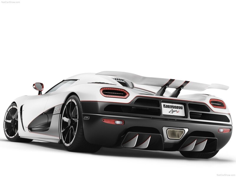 Koenigsegg Agera R rear view