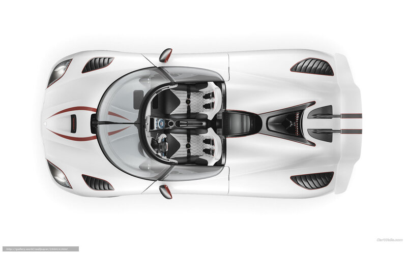 Koenigsegg Agera R top view