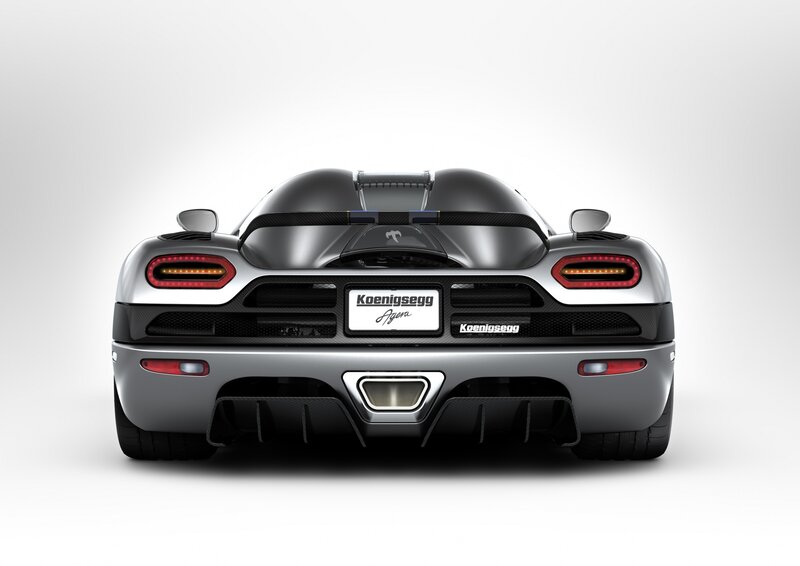 Koenigsegg Agera rear view