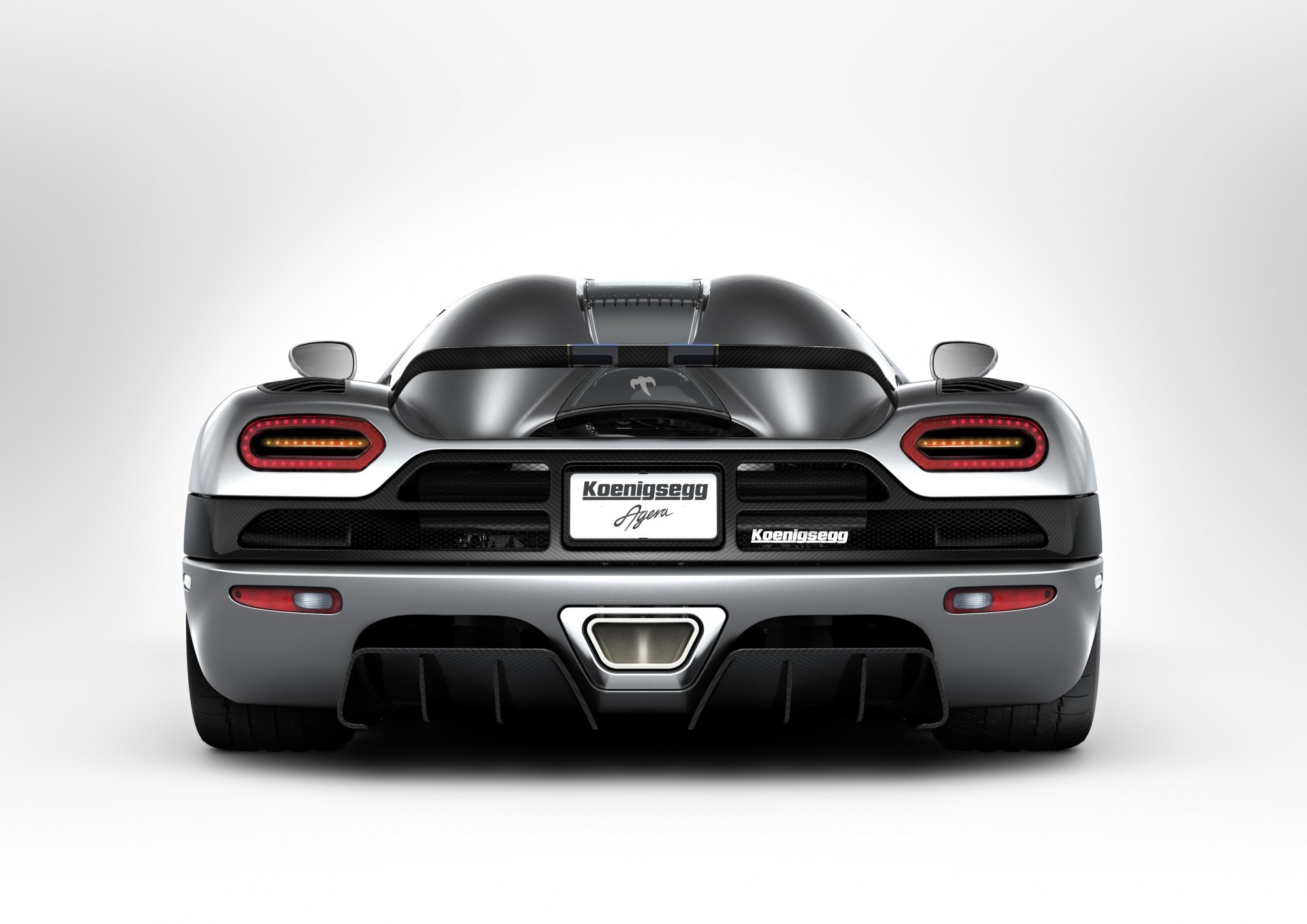 Koenigsegg Agera rear view