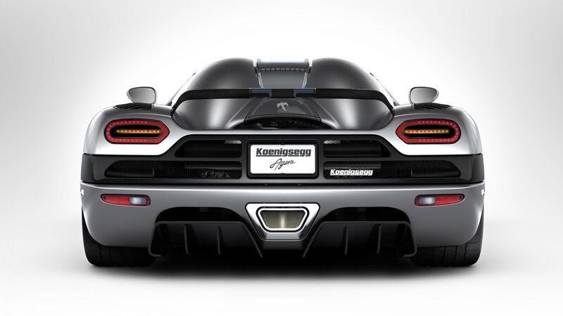 Koenigsegg Agera rear view