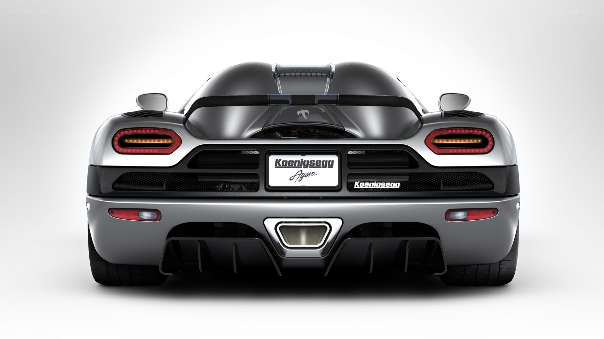 Koenigsegg Agera rear view