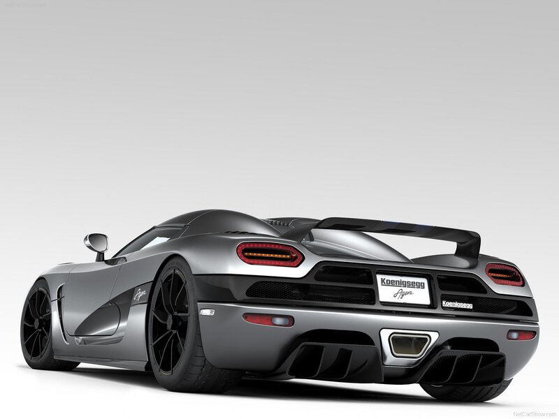Koenigsegg Agera rear view