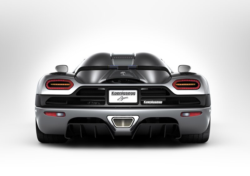 Koenigsegg Agera rear view