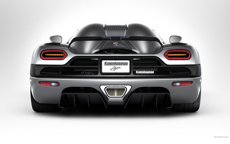 Koenigsegg Agera rear view