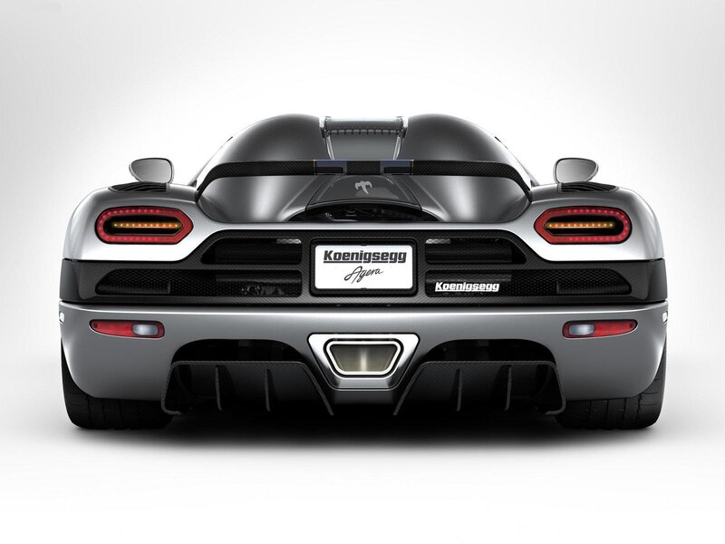 Koenigsegg Agera rear view