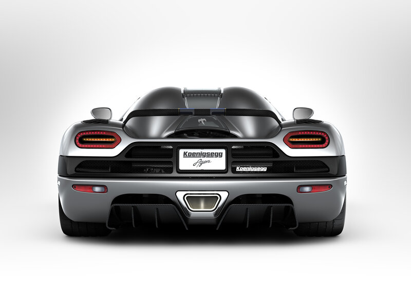 Koenigsegg Agera rear view