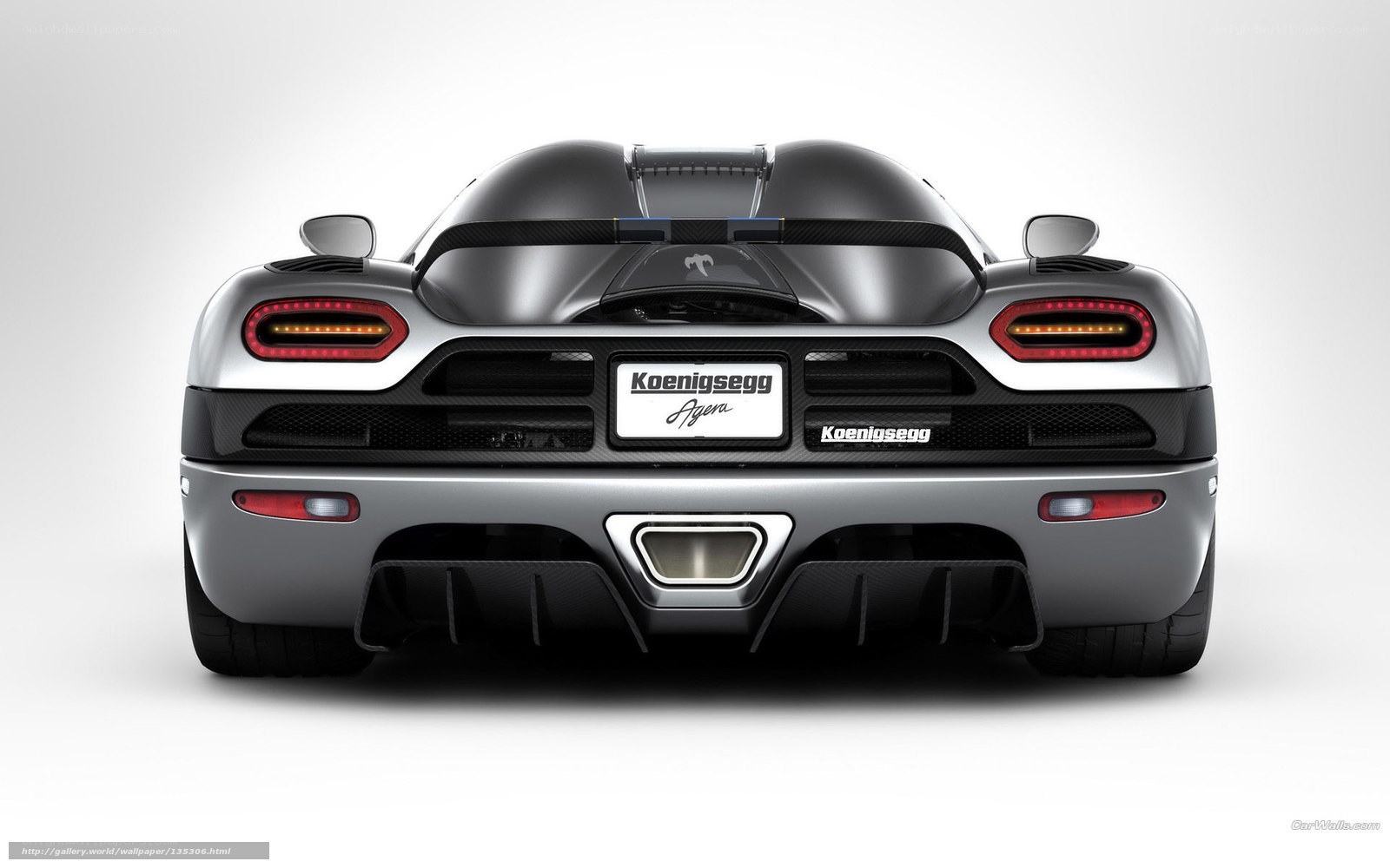 Koenigsegg Agera rear view
