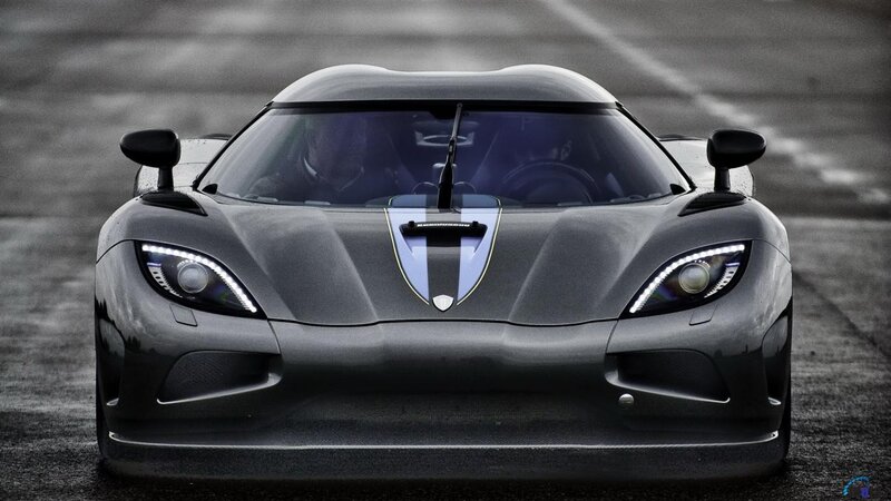 Koenigsegg Agera RS — Gray, Dramatic, Photograph