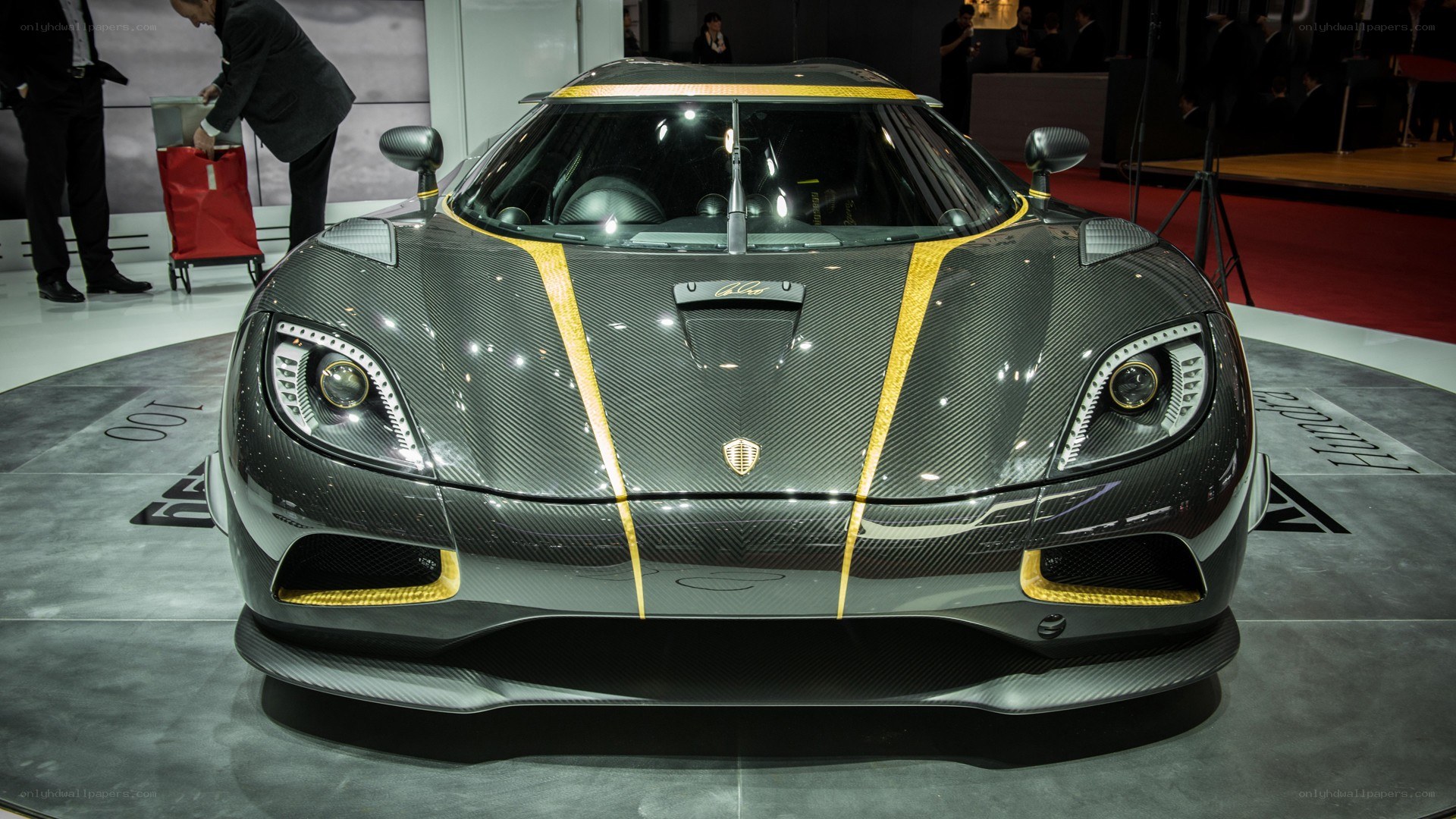 Koenigsegg Agera RS on display