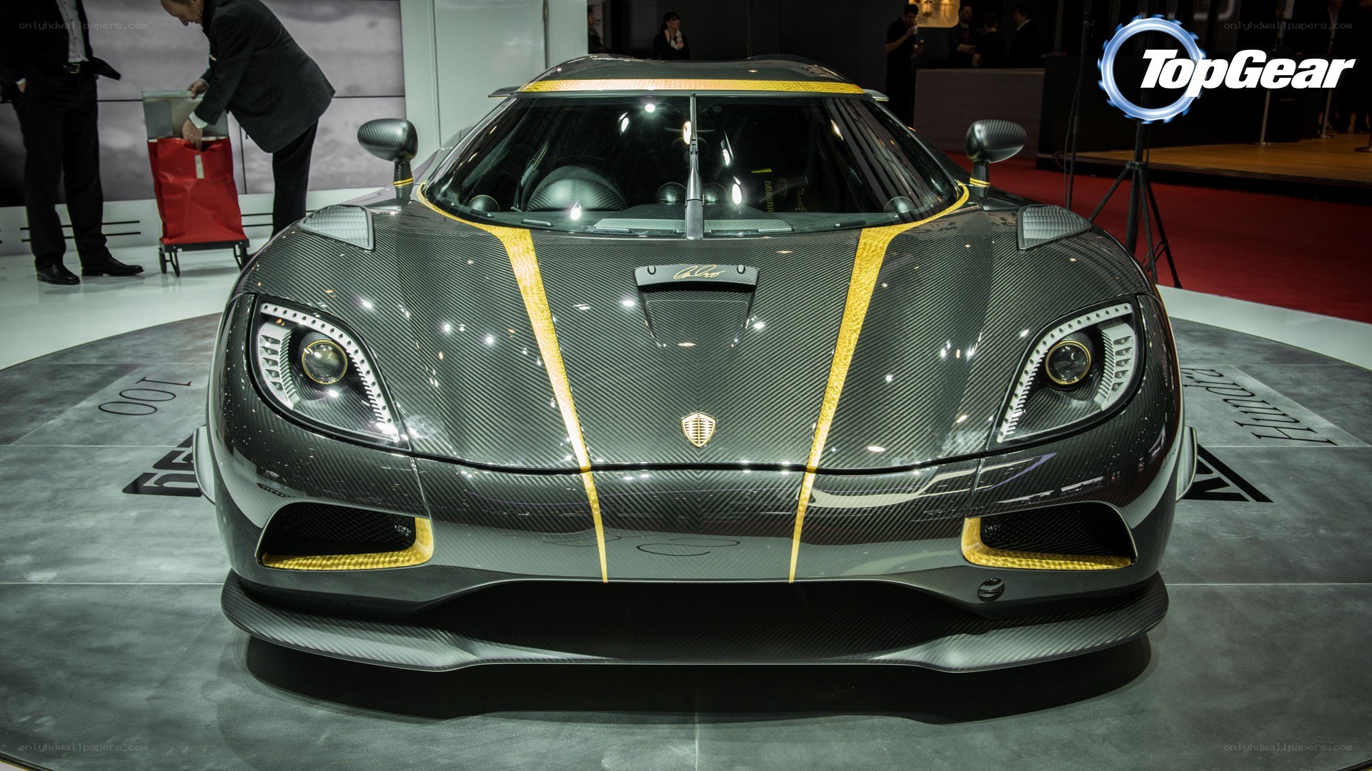 Koenigsegg Agera RS on display