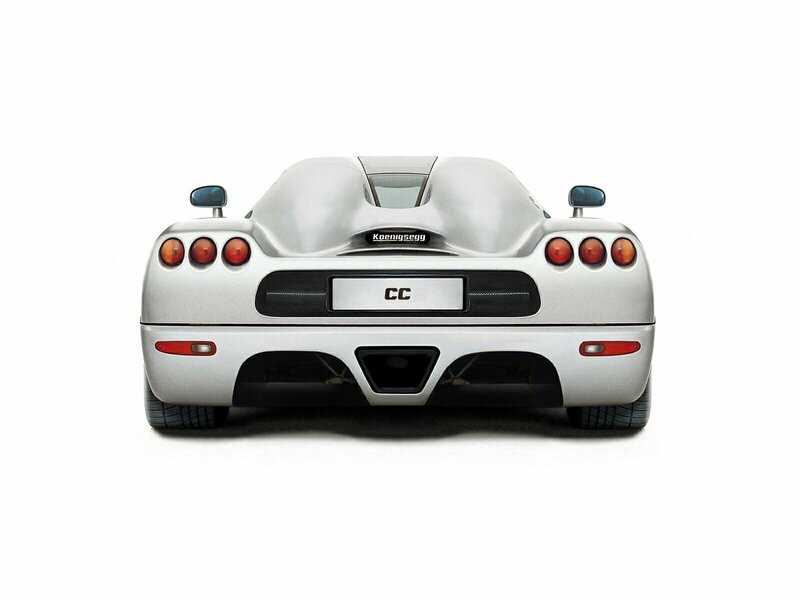 Koenigsegg CC rear view