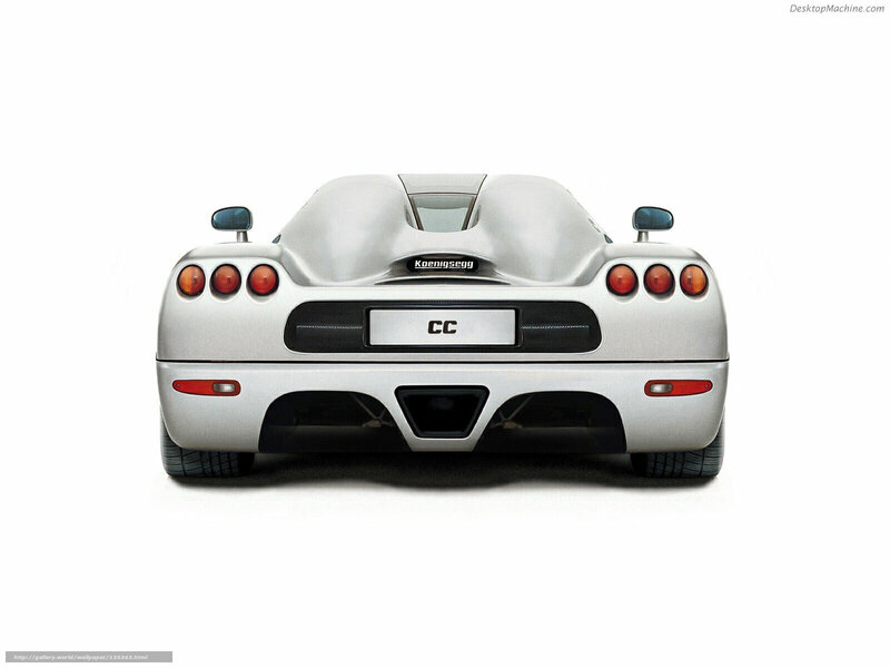 Koenigsegg CC rear view