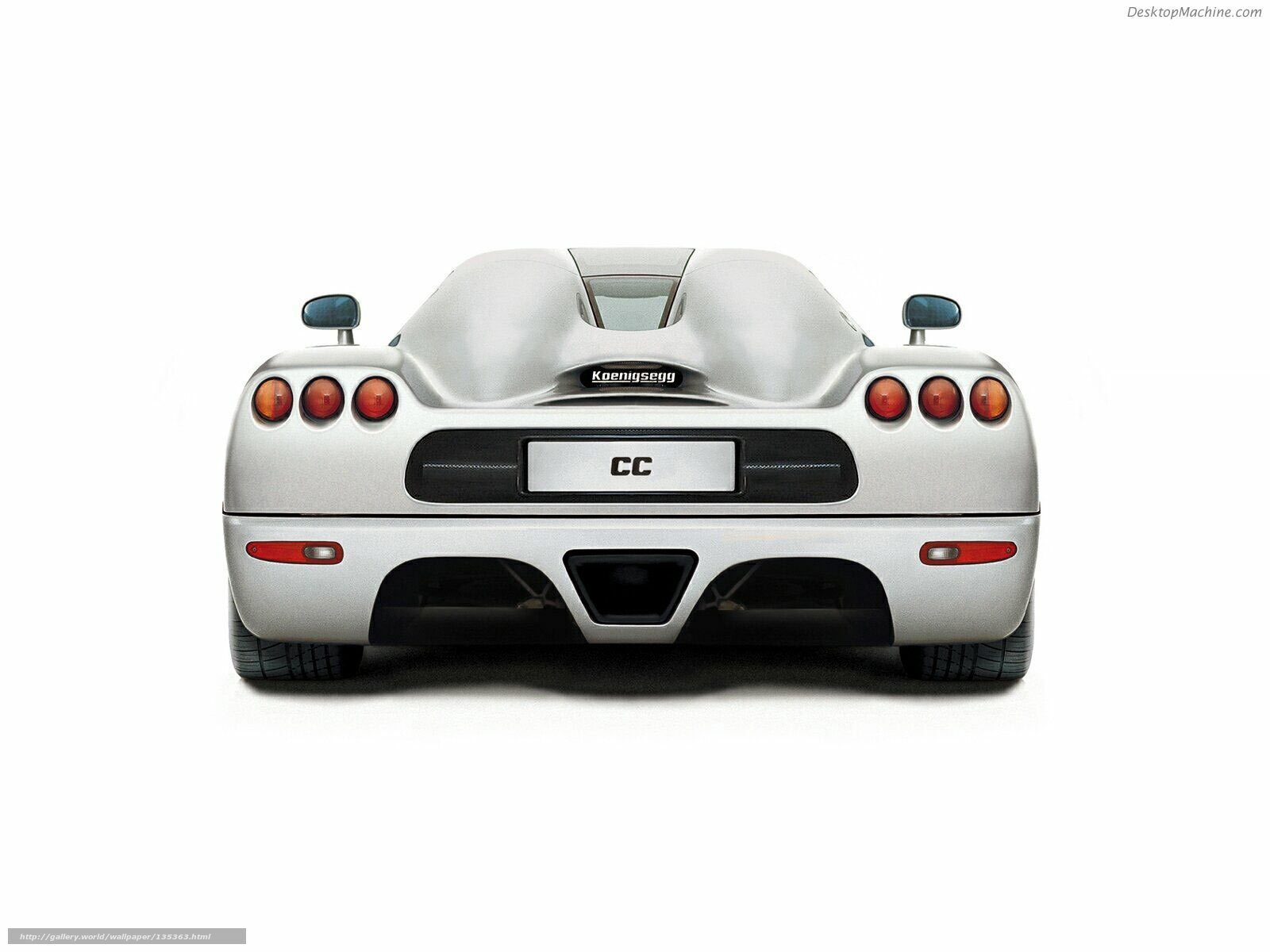 Koenigsegg CC rear view