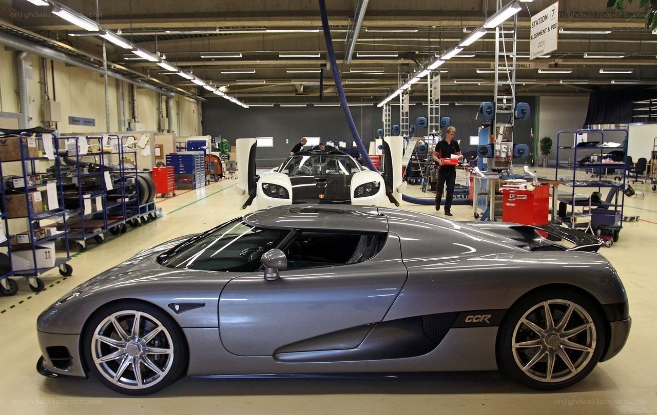 Koenigsegg CCR in factory