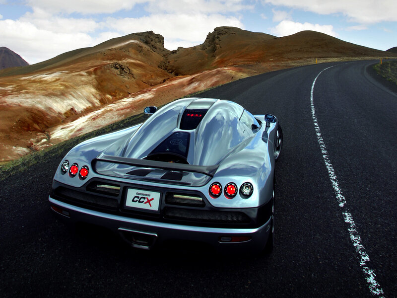 Koenigsegg CCX Car — Silver