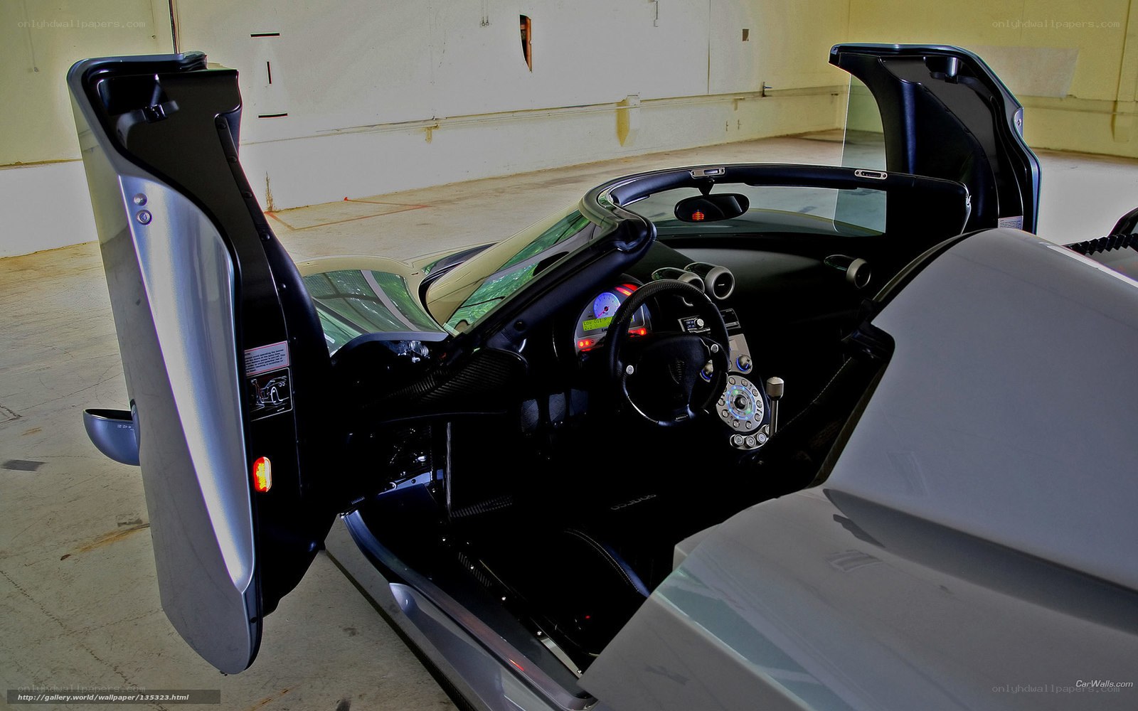 Koenigsegg CCX interior