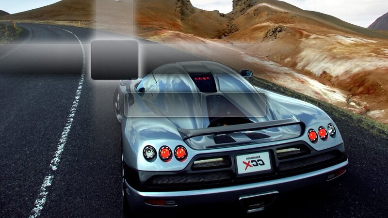 Koenigsegg CCX on a winding road