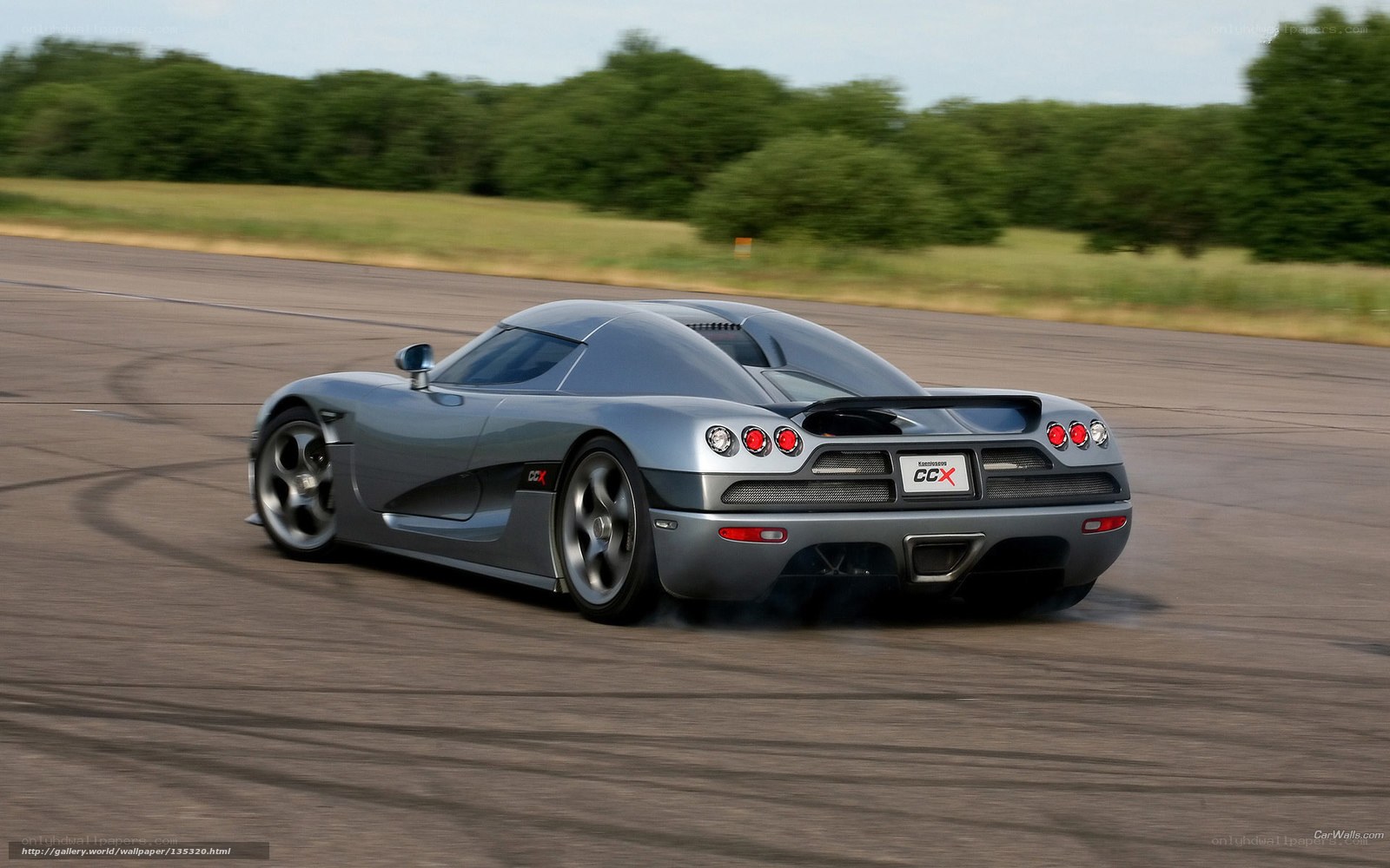 Koenigsegg CCX on track