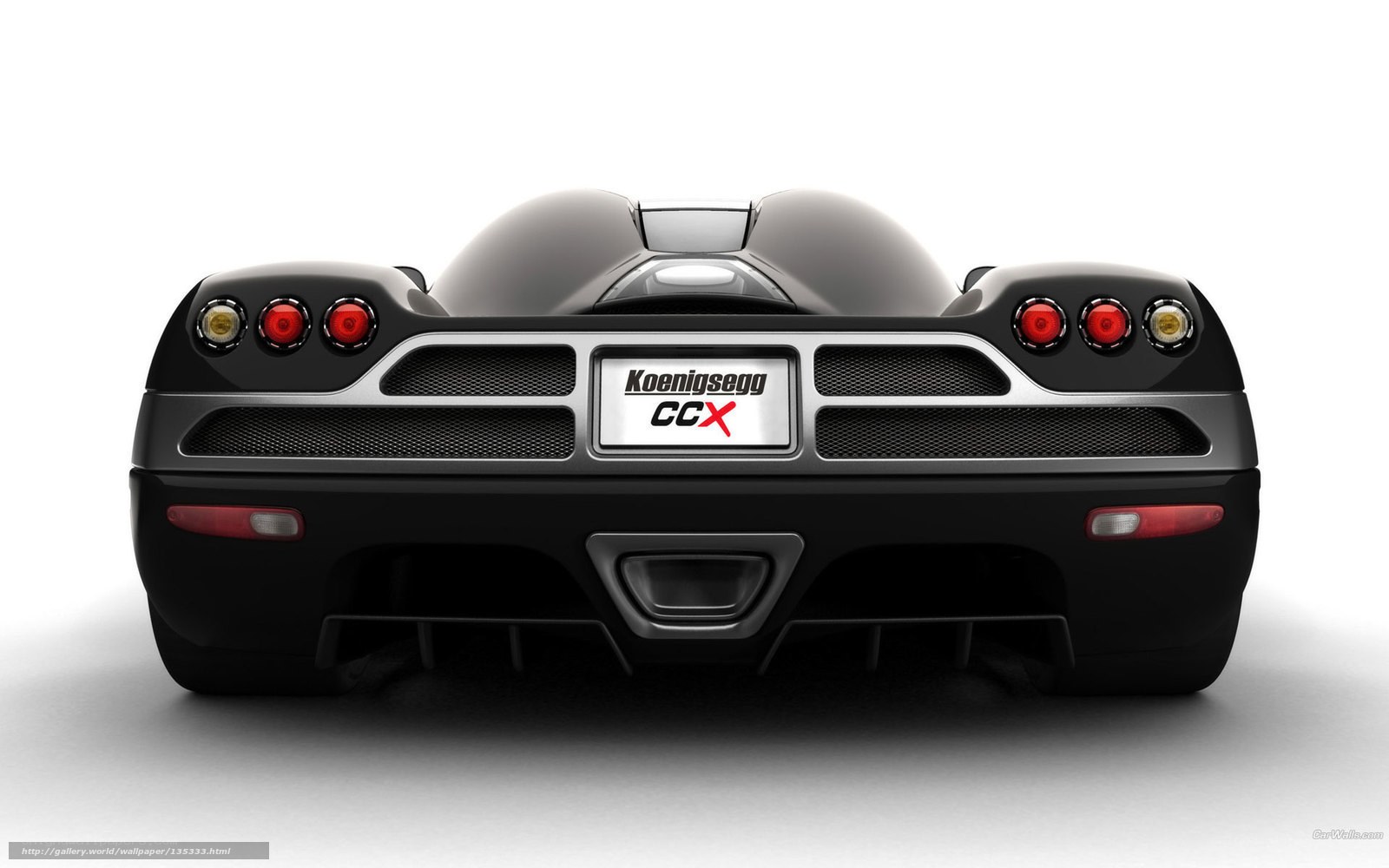 Koenigsegg CCX rear view