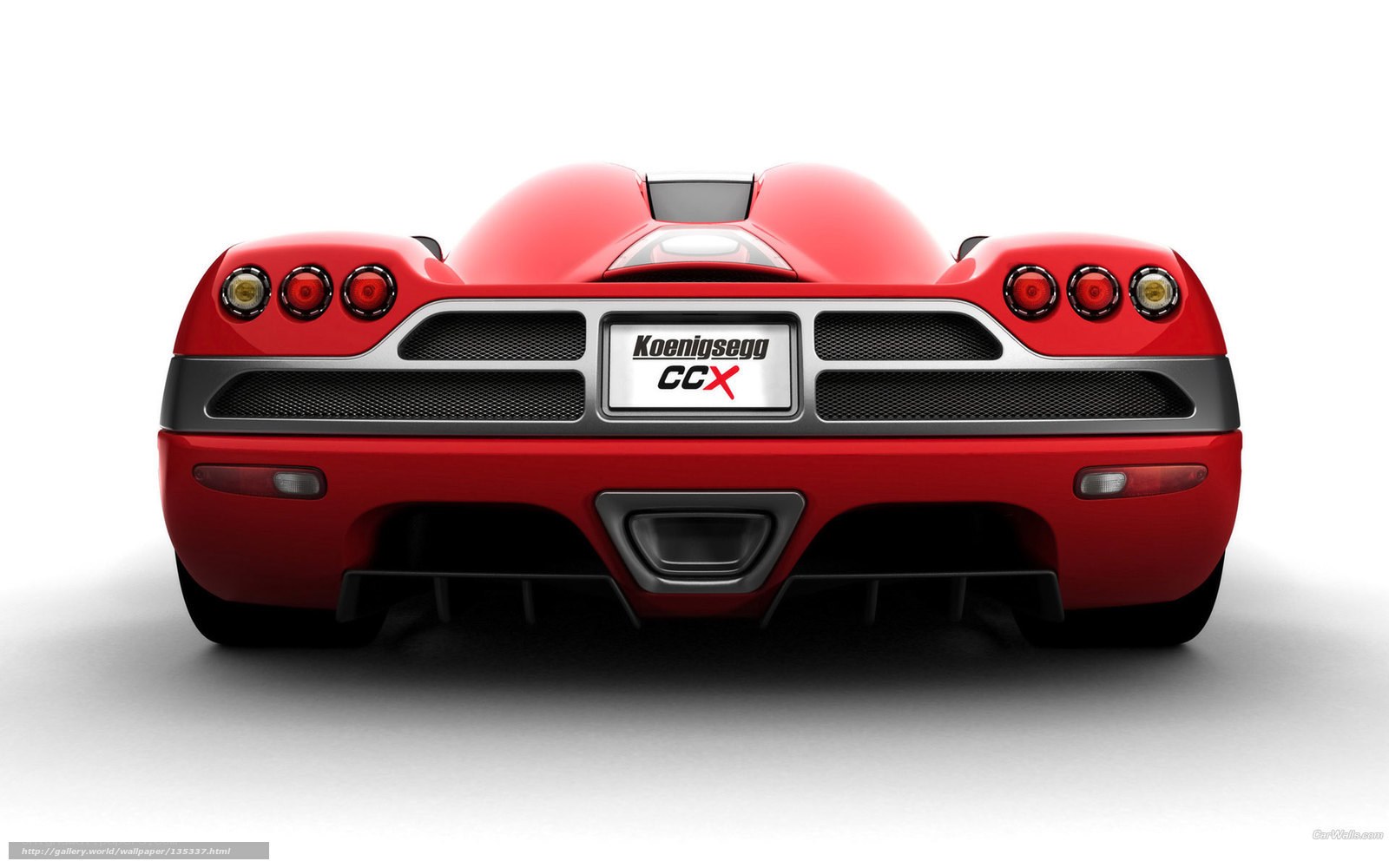 Koenigsegg CCX rear view