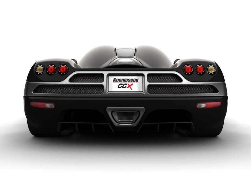 Koenigsegg CCX rear view