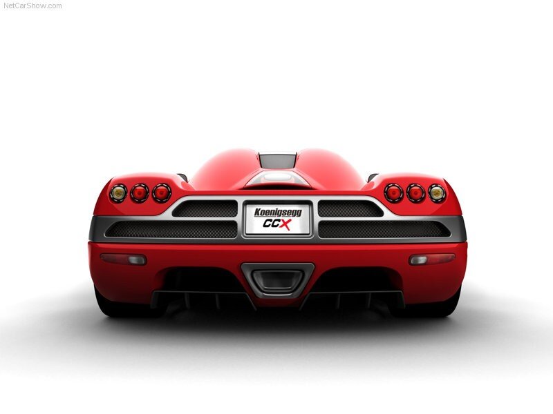 Koenigsegg CCX rear view