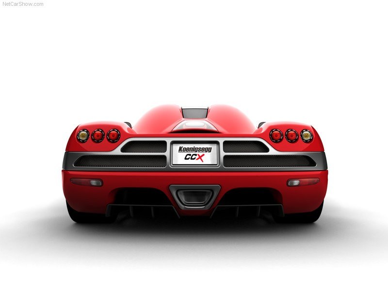 Koenigsegg CCX rear view