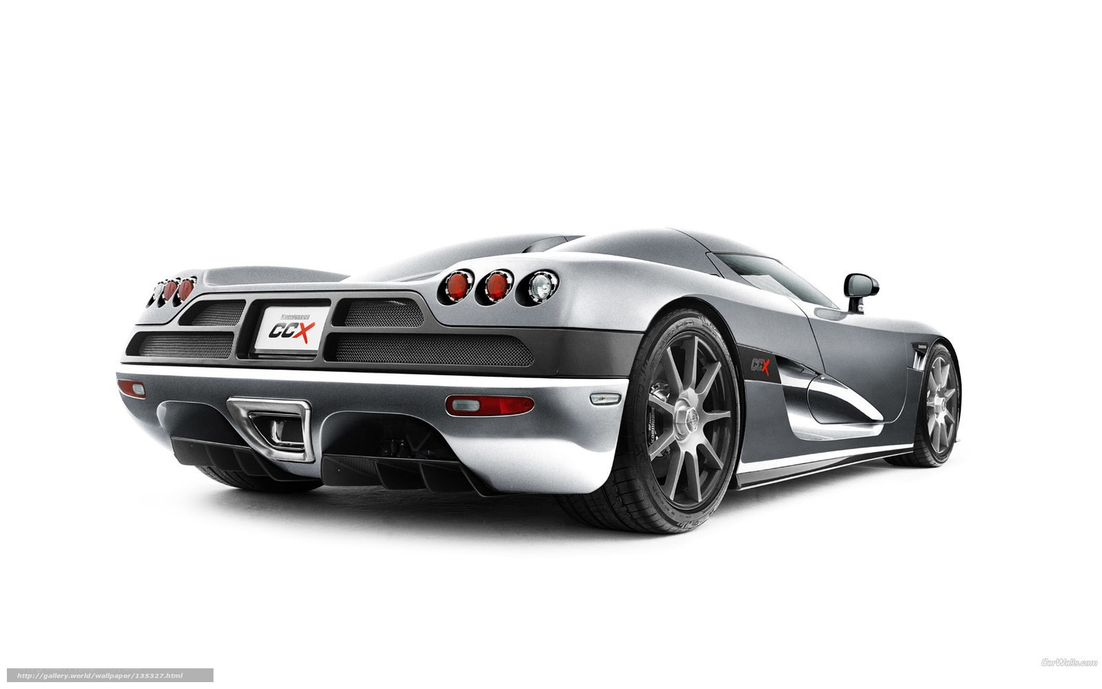 Koenigsegg CCX rear view