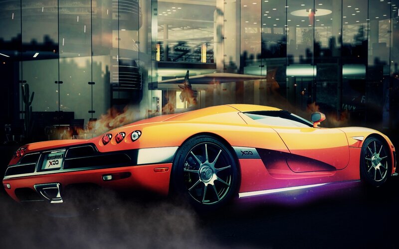 Koenigsegg CCX sports car
