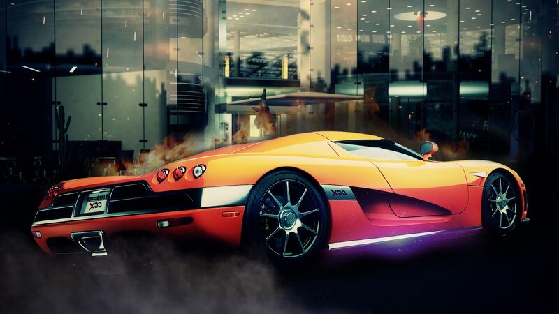 Koenigsegg CCX sports car