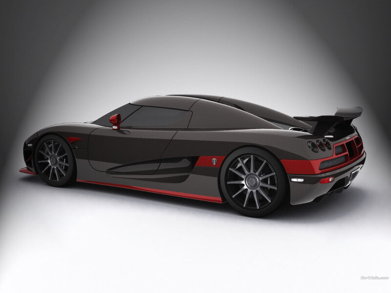 Koenigsegg CCXR in carbon fiber