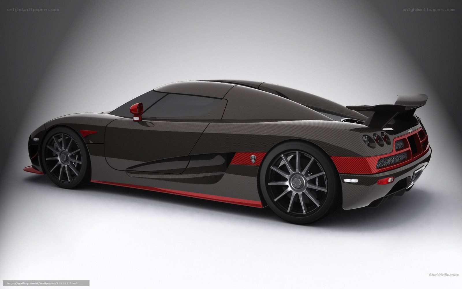 Koenigsegg CCXR in carbon fiber