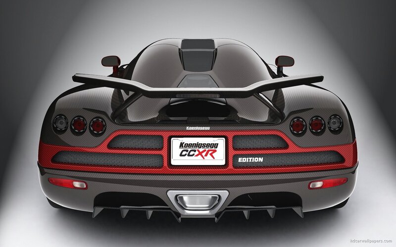 Koenigsegg CCXR rear view