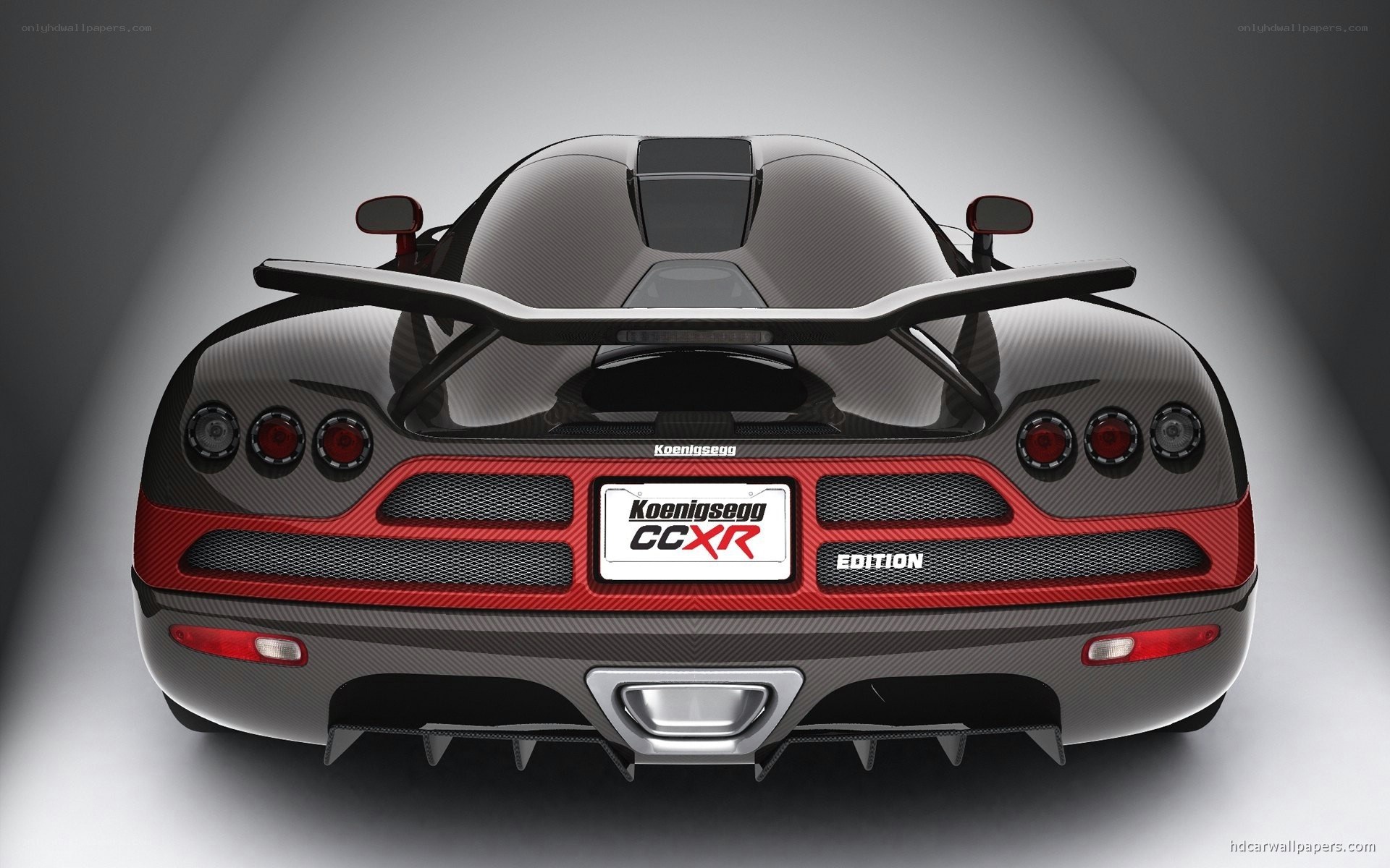 Koenigsegg CCXR rear view