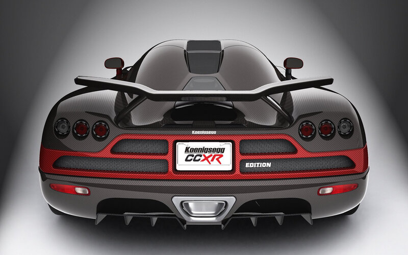 Koenigsegg CCXR rear view