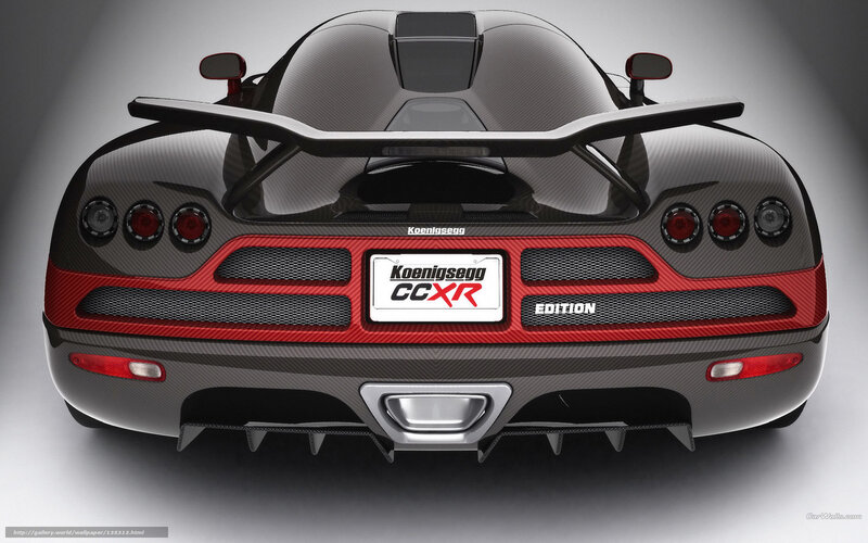 Koenigsegg CCXR rear view