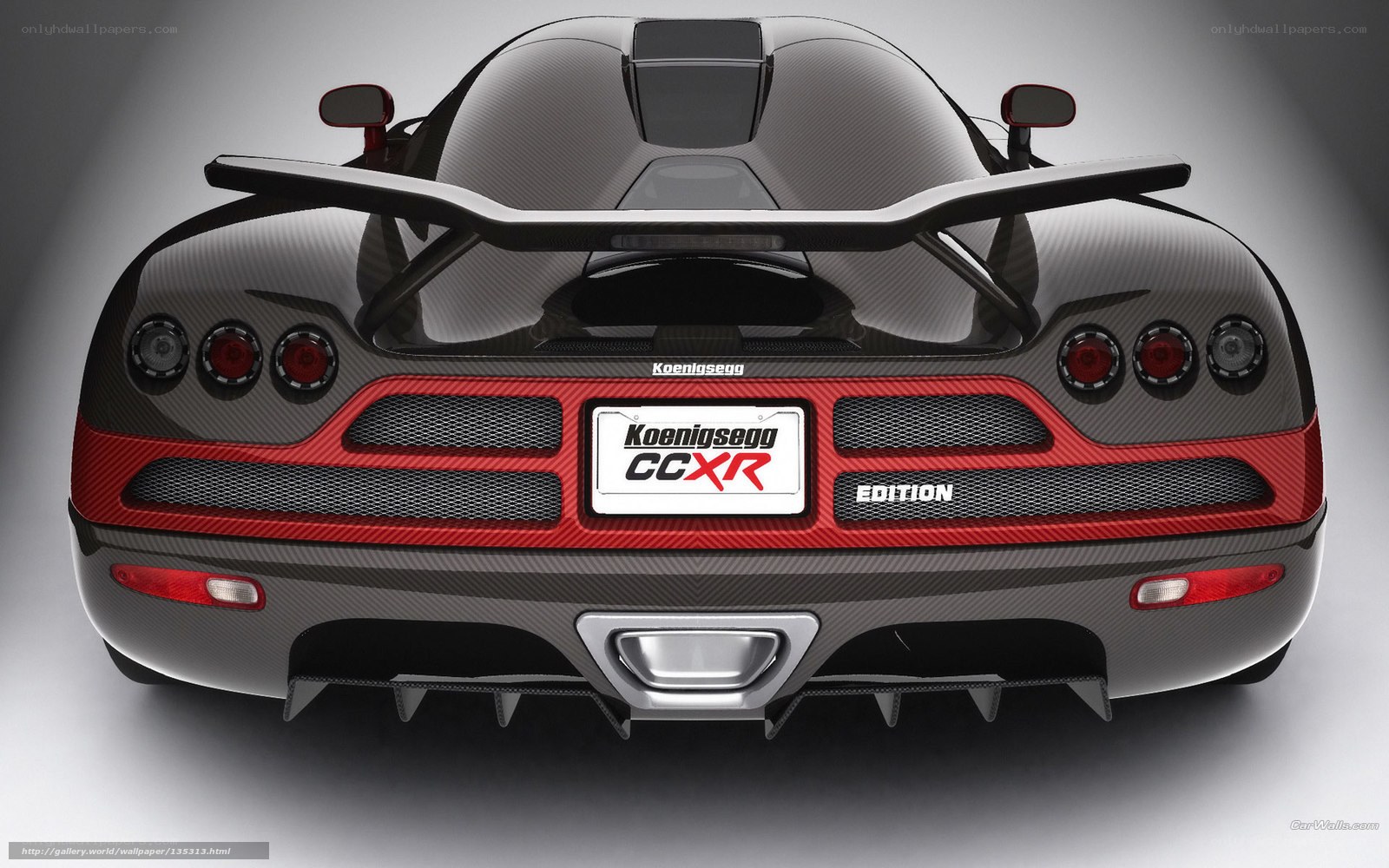 Koenigsegg CCXR rear view