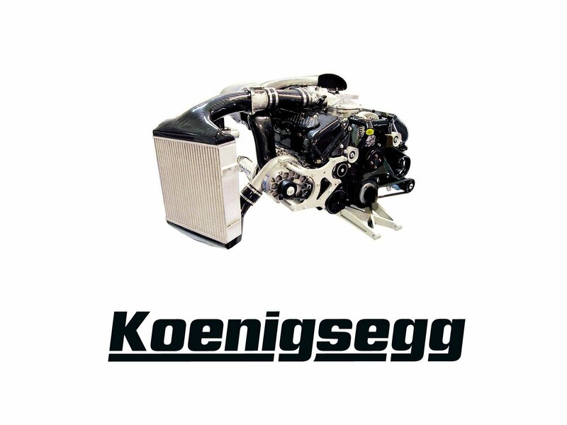 Koenigsegg Engine — Black