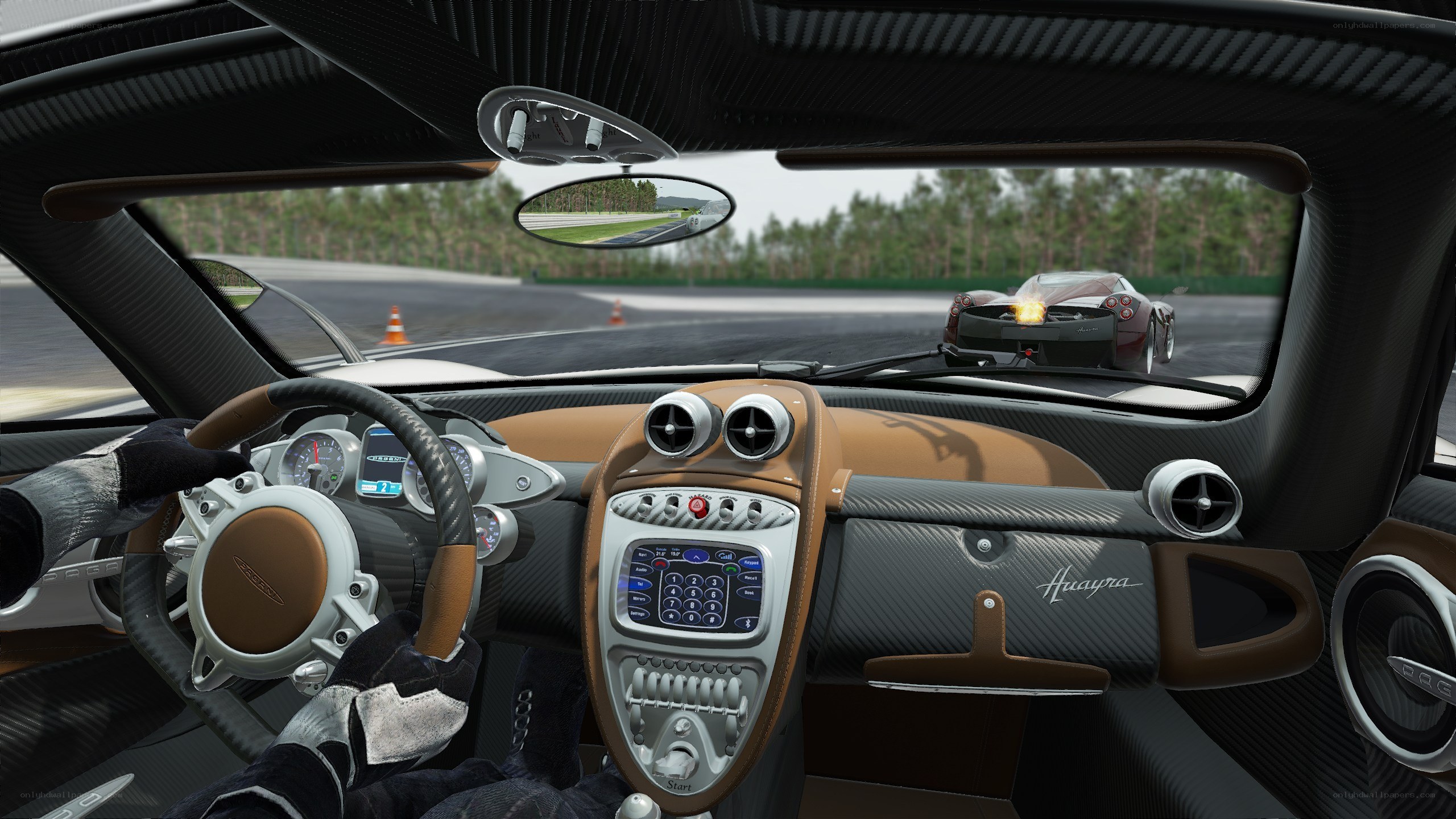 Koenigsegg Huayra interior