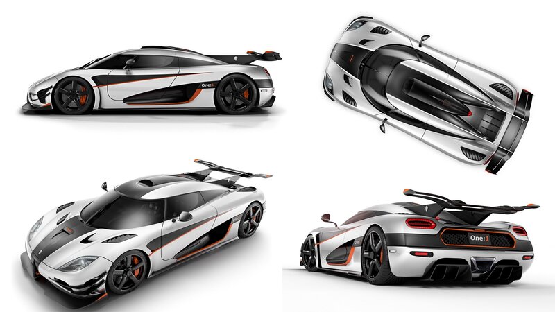Koenigsegg One:1 — White