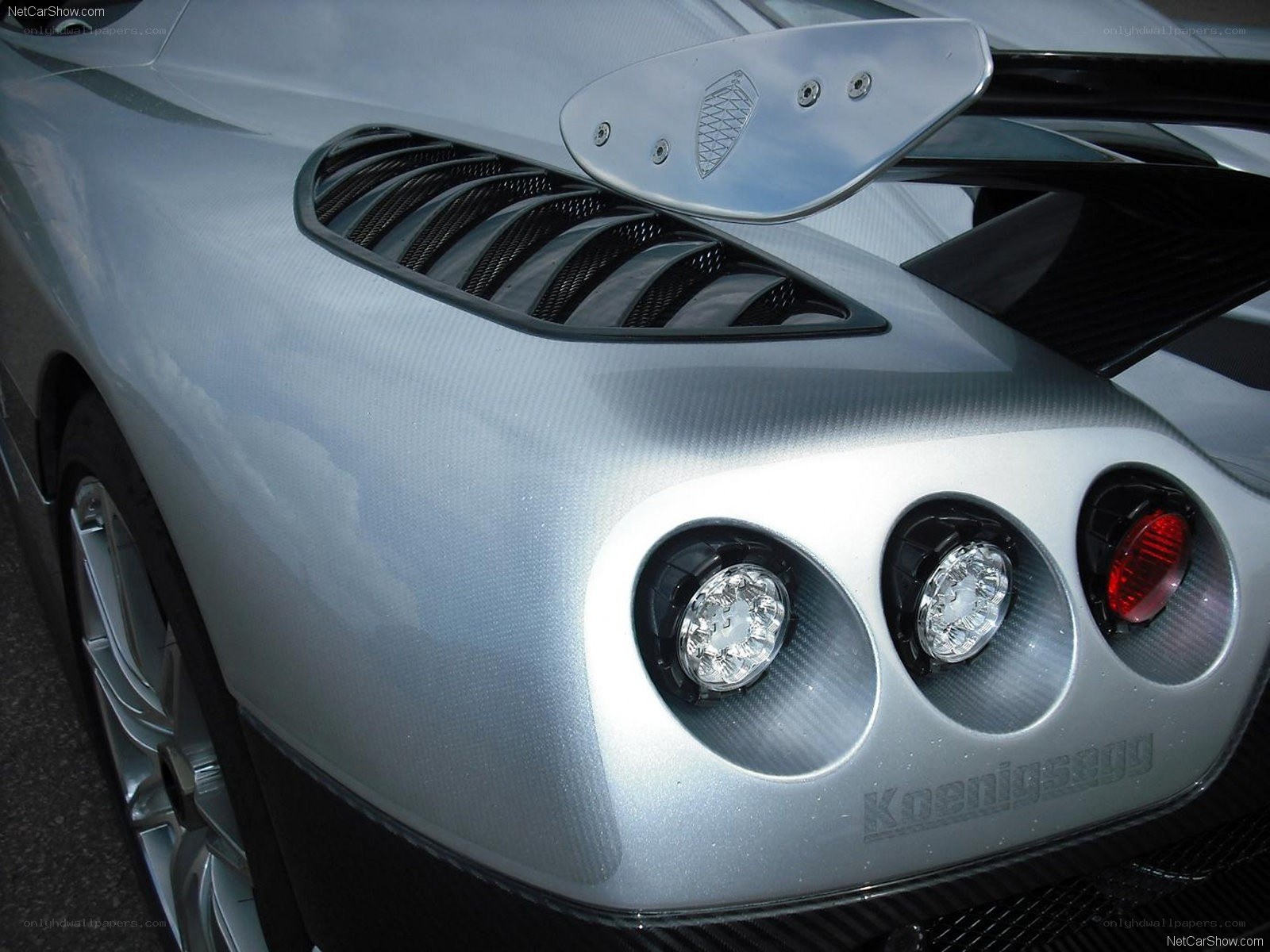 Koenigsegg rear detail