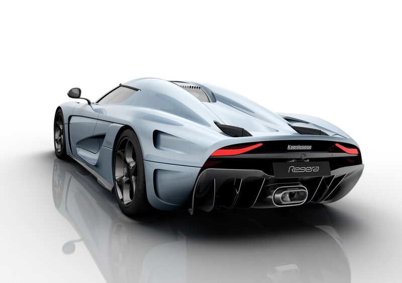 Koenigsegg Regera Car — Light Blue