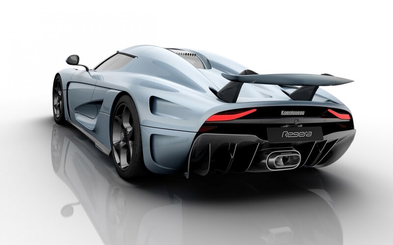 Koenigsegg Regera rear view