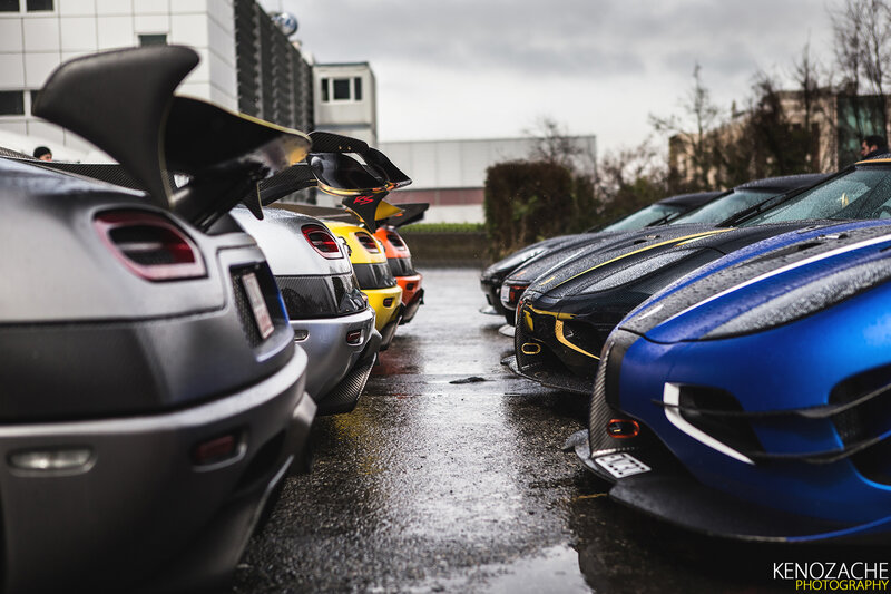 Koenigsegg Sports Cars — Blue