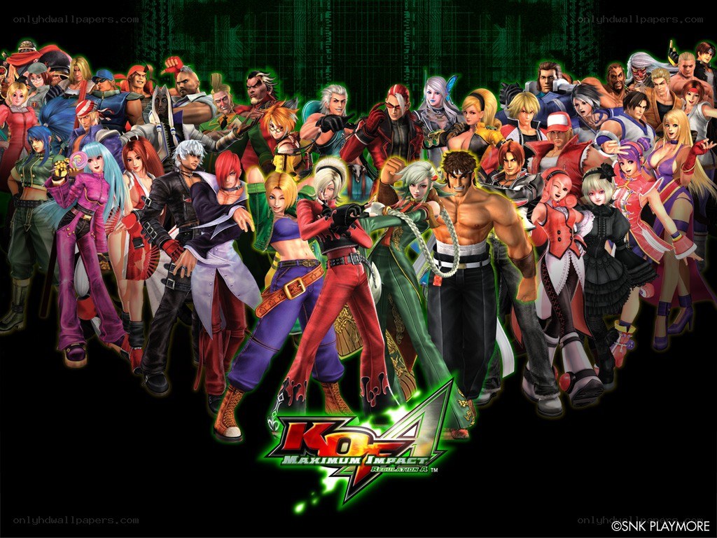 KOF Maximum Impact characters