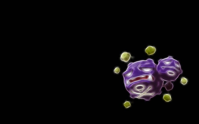 Koffing and Weedle Pokémon