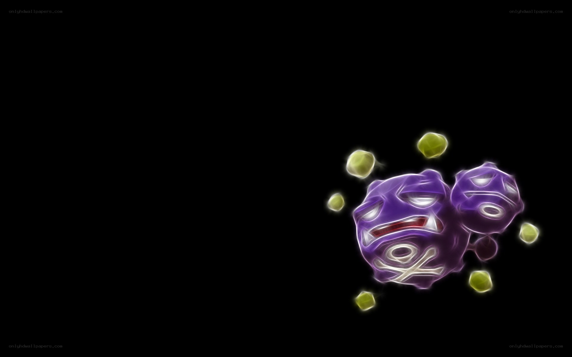Koffing and Weedle Pokémon