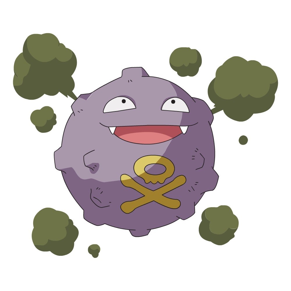 Koffing Pokémon character