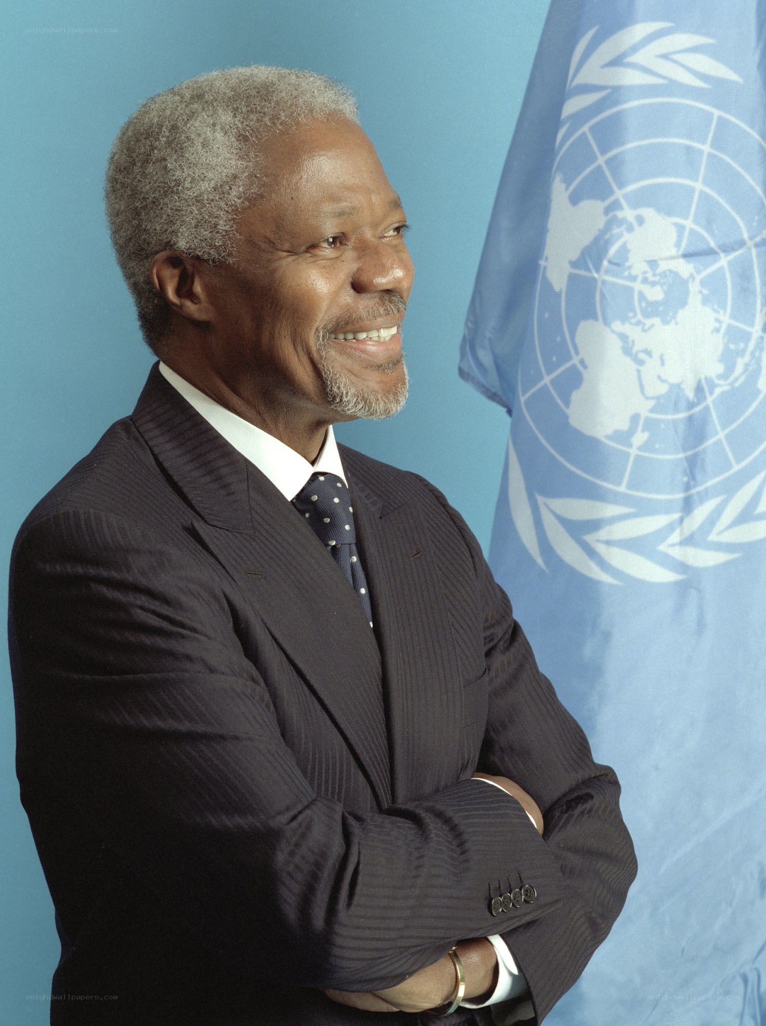 Kofi Annan at the UN